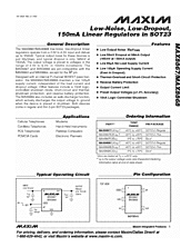 DataSheet MAX8867EK28 pdf